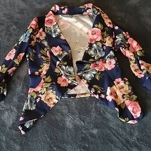 Flower blazer